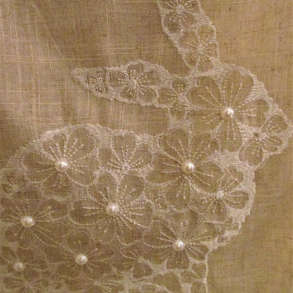 Secret Celebrity Easter Table Runner Easter Egg Embroidered 14 X 72 NWT